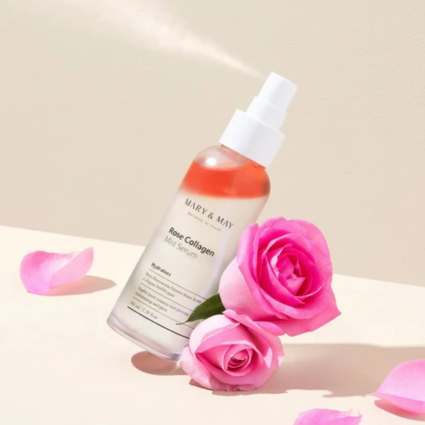 Mary&May Rose Collagen Mist Serum 100Ml