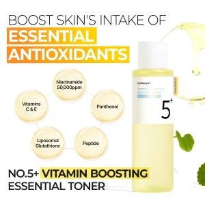 numbuzin No.5+ Vitamin Boosting Essential Toner 200ml