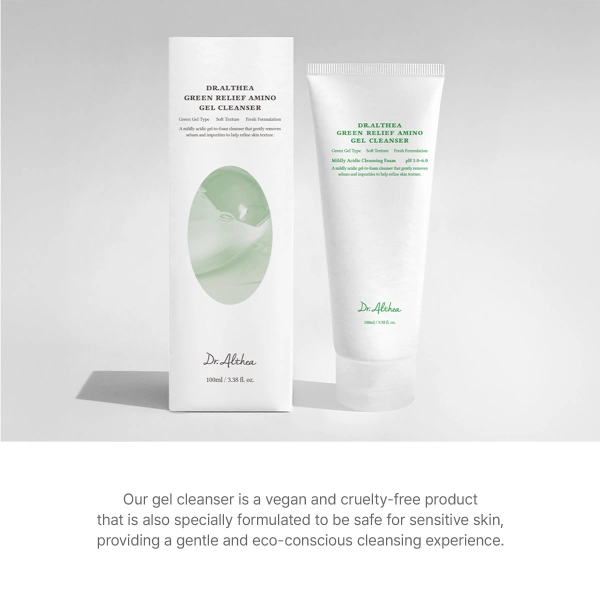 Dr.Althea Green Relief Amino Gel Cleanser – 100ml