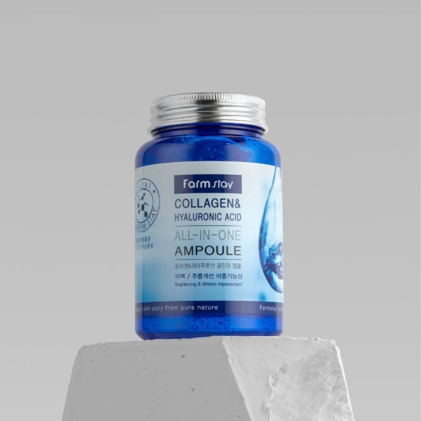Farmstay Collagen Hyaluronic Acid All In One Ampoule 250Ml