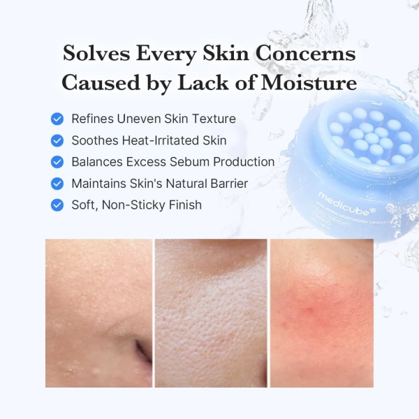 MEDICUBE HYALURONIC MOISTURIZING CAPSULE CREAM 55g