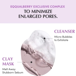Eqqualberry Purple Rice Pore Purifying Pack Cleanser 130g