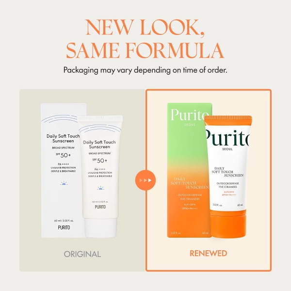 PURITO Daily Soft Touch Sunscreen SPF50+ PA++++ 15ml