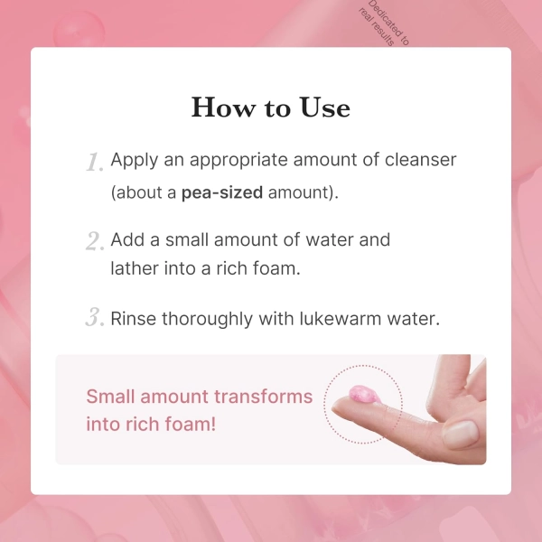 Medicube PDRN Pink Niacinamide Whip Cleanser 120g