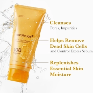 Medicube KOJIC ACID TURMERIC TONING CLEANSER 120g