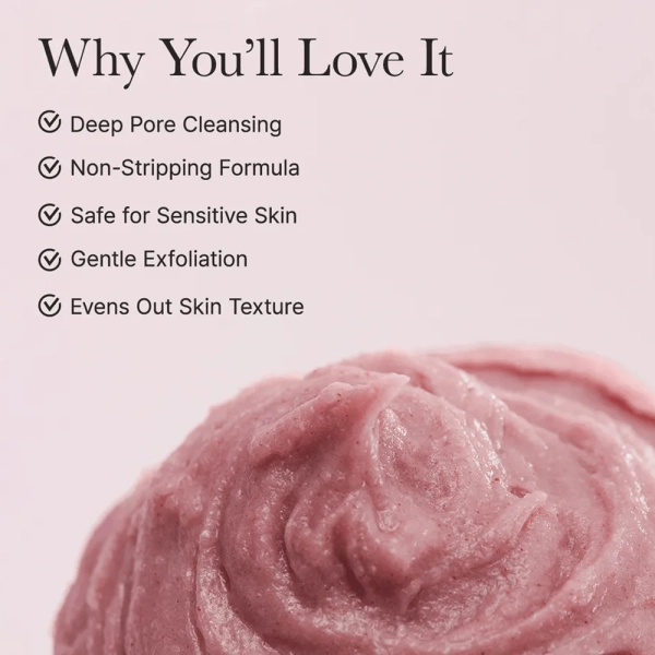Arencia Fresh Rosehip Rice Mochi Cleanser 120g