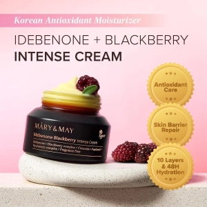 MARY & MAY Idebenone Blackberry Intense Cream 70g