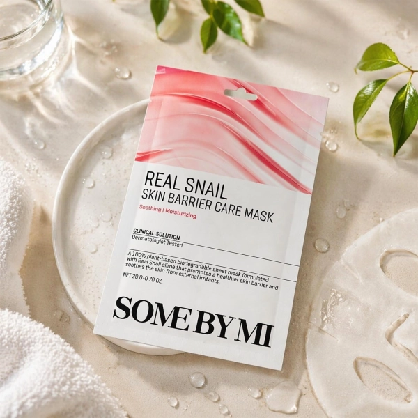 SOME BY MI REAL SNAIL SKIN BARRIER CARE MASK 20g