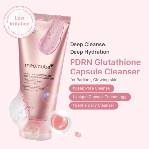 PDRN PINK GLUTATHIONE CAPSULE CLEANSING FOAM 120g
