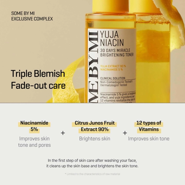 Some By Mi Yuja Niacin 30 Days Miracle Brightening Toner 150Ml