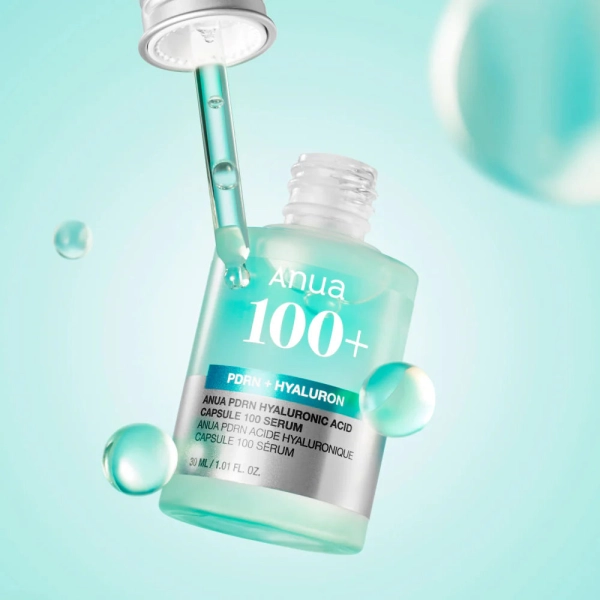 Anua-Faceserum-30Ml-Kr-W-Pdrn + Hyaluronic Acid Capsule 100