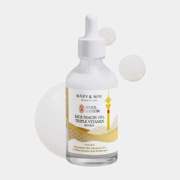MARY&MAY Rice Niacin 10% Triple Vitamin Serum – 80ml