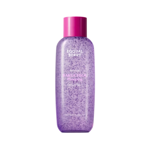 EQQUALBERRY BAKUCHIOL PLUMPING CAPSULE TONER 150ml
