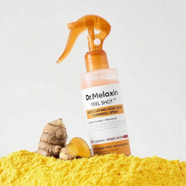 Dr.Melaxin PEEL SHOT EXFOLIATING KOJIC ACID TURMERIC SPRAY – 200ml
