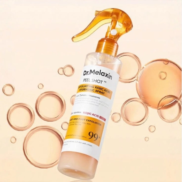 Dr.Melaxin PEEL SHOT EXFOLIATING KOJIC ACID TURMERIC SPRAY – 200ml