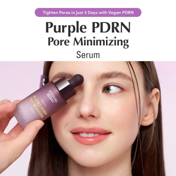 EQQUALBERRY Purple PDRN Pore Serum – 30ml