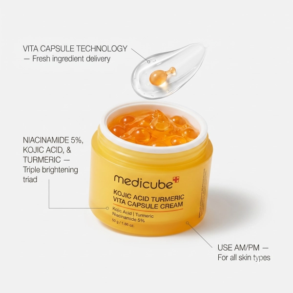 Kojic Acid Turmeric Brightening Routine Bundle