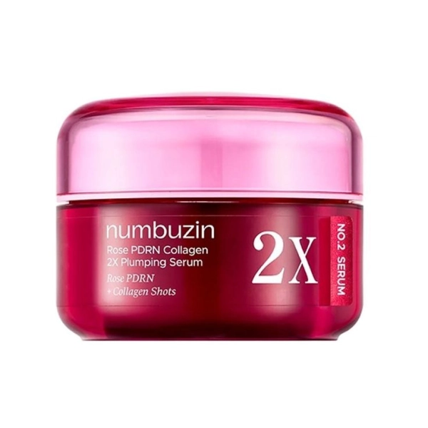 Numbuzin No.2 Rose PDRN Collagen 2X Plumping Serum