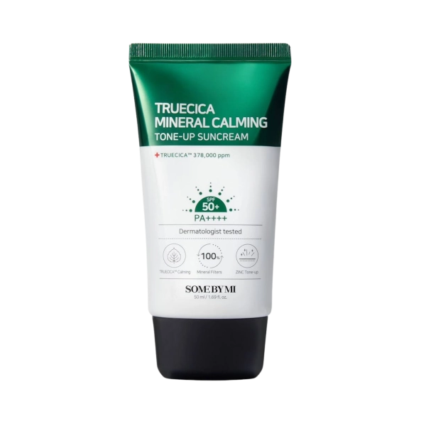 SOME BY MI Truecica Mineral Calming Tone-Up Suncream SPF50+ PA++++ 50ml