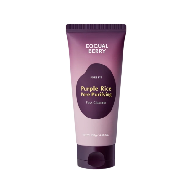 Eqqualberry Purple Rice Pore Purifying Pack Cleanser 130g