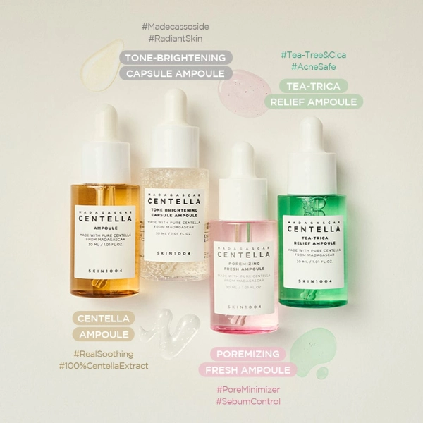 Skin1004 Madagascar Centella Ampoule Set - 1004Day Signature (2025)
