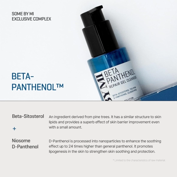 Some By Mi Beta Panthenol Repair Gel Cleanser 120Ml